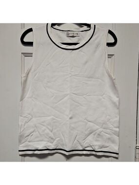 Evan Picone Sweater Tank Top Medium